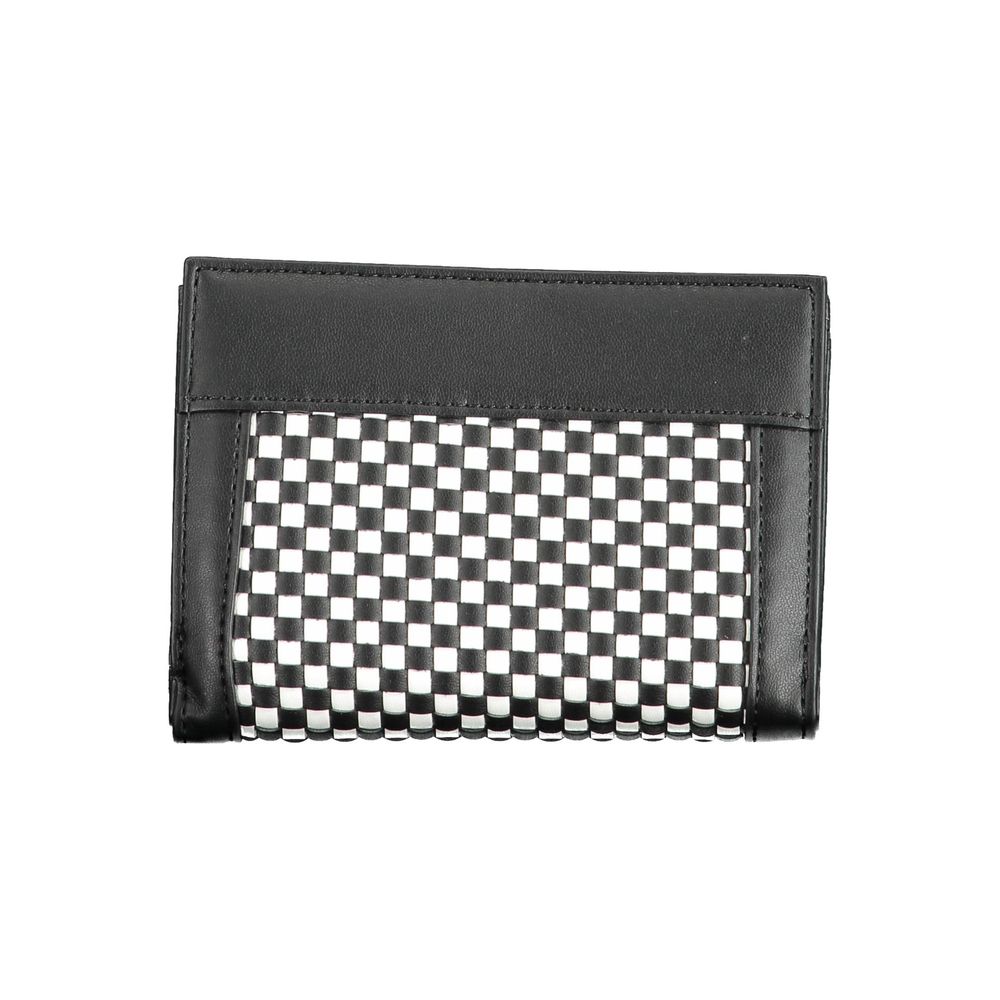 Guess Jeans Black Polyethylene Wallet - Élégant et Pratique