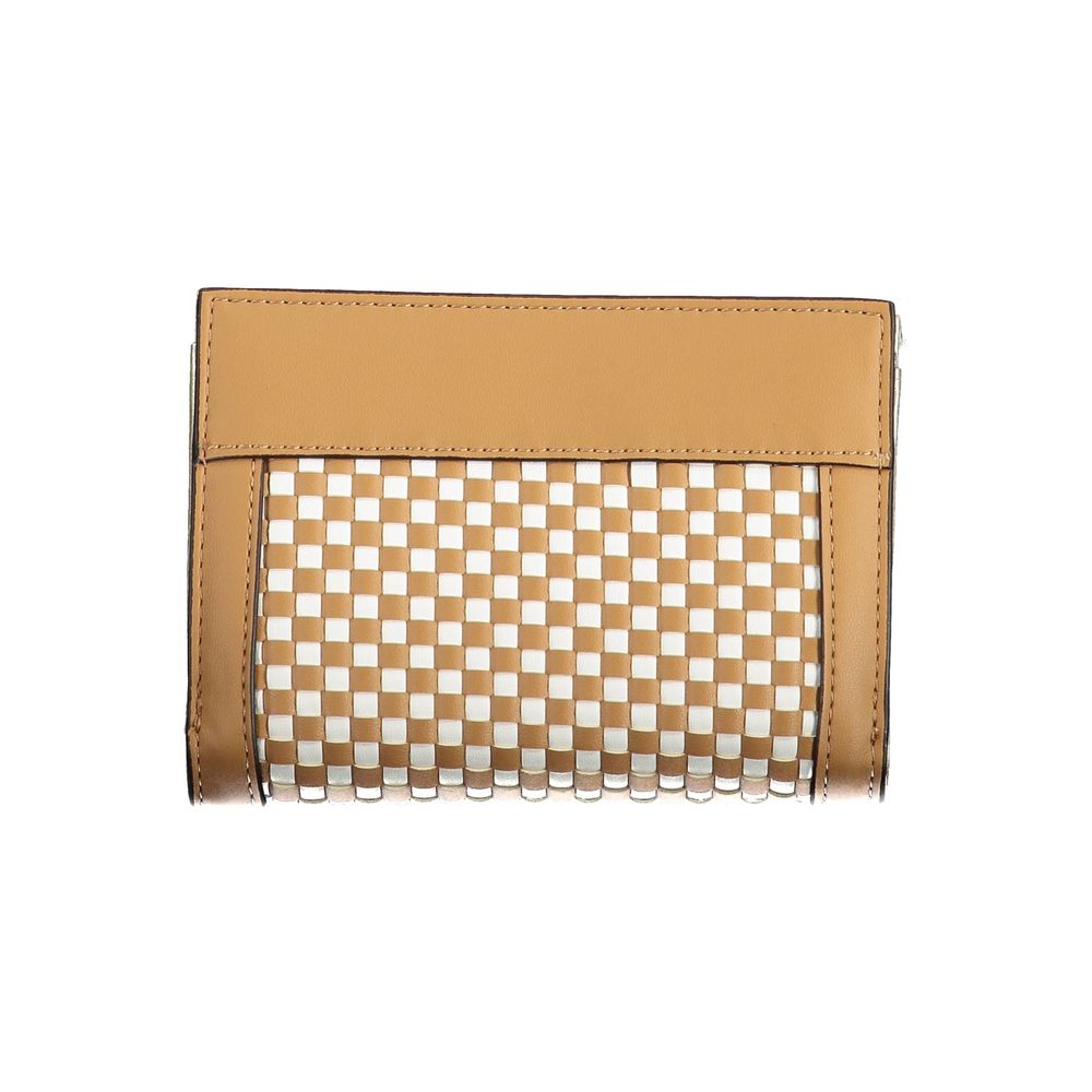 Portefeuille en Polyéthylène Marron Guess Jeans - Élégant et Pratique