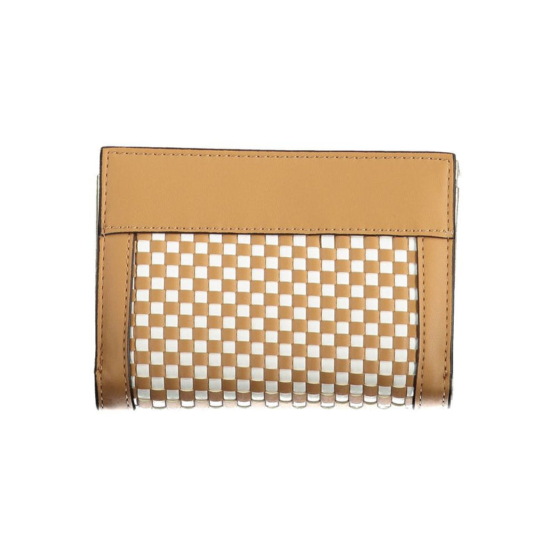 Portefeuille en Polyéthylène Marron Guess Jeans - Élégant et Pratique