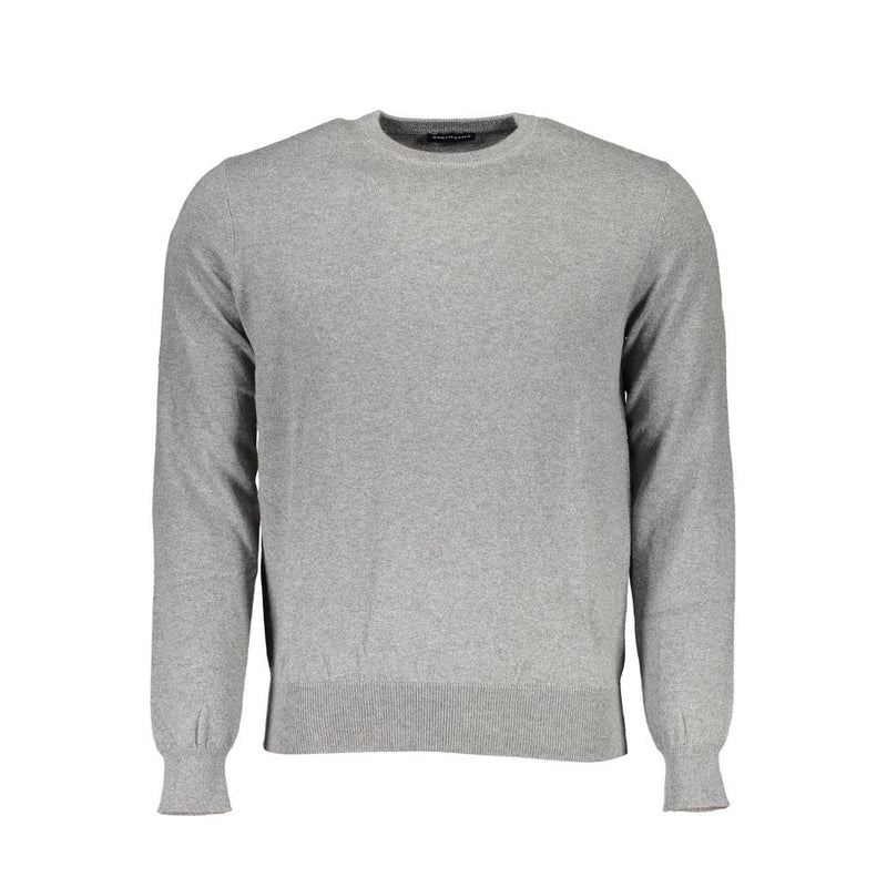 North Sails Gray Cotton Sweater for Men