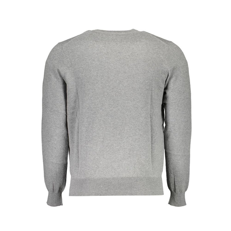 North Sails Gray Cotton Sweater for Men