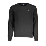 La Martina Black Wool Sweater - Élégance et Confort