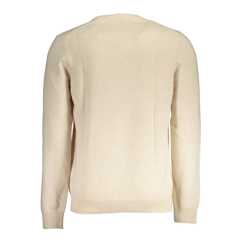 Lyle & Scott Pull en Laine Beige pour Homme