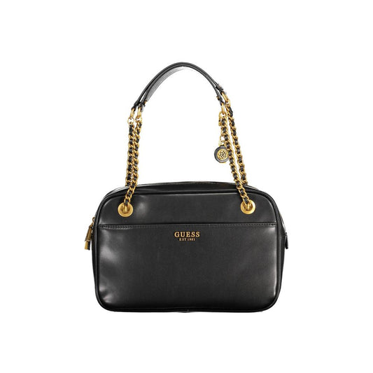 Sac à main Guess Jeans en polyéthylène noir