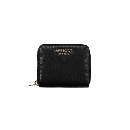 Portefeuille Guess Jeans en polyéthylène noir