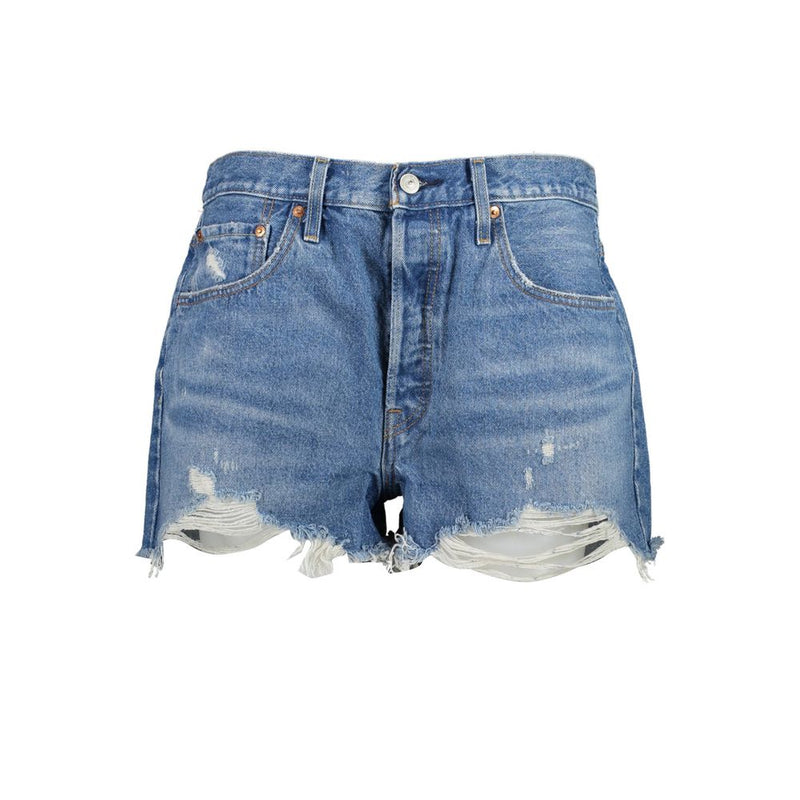 Levi's 501 Women's Shorts en Denim Bleu - Élégance Décontractée