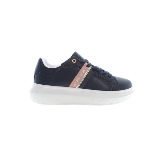 US POLO ASSN. Blauwe polyester sneaker