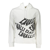 Pull en coton blanc Cavalli Class pour homme