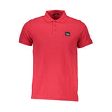 Polo en coton rouge Cavalli Class