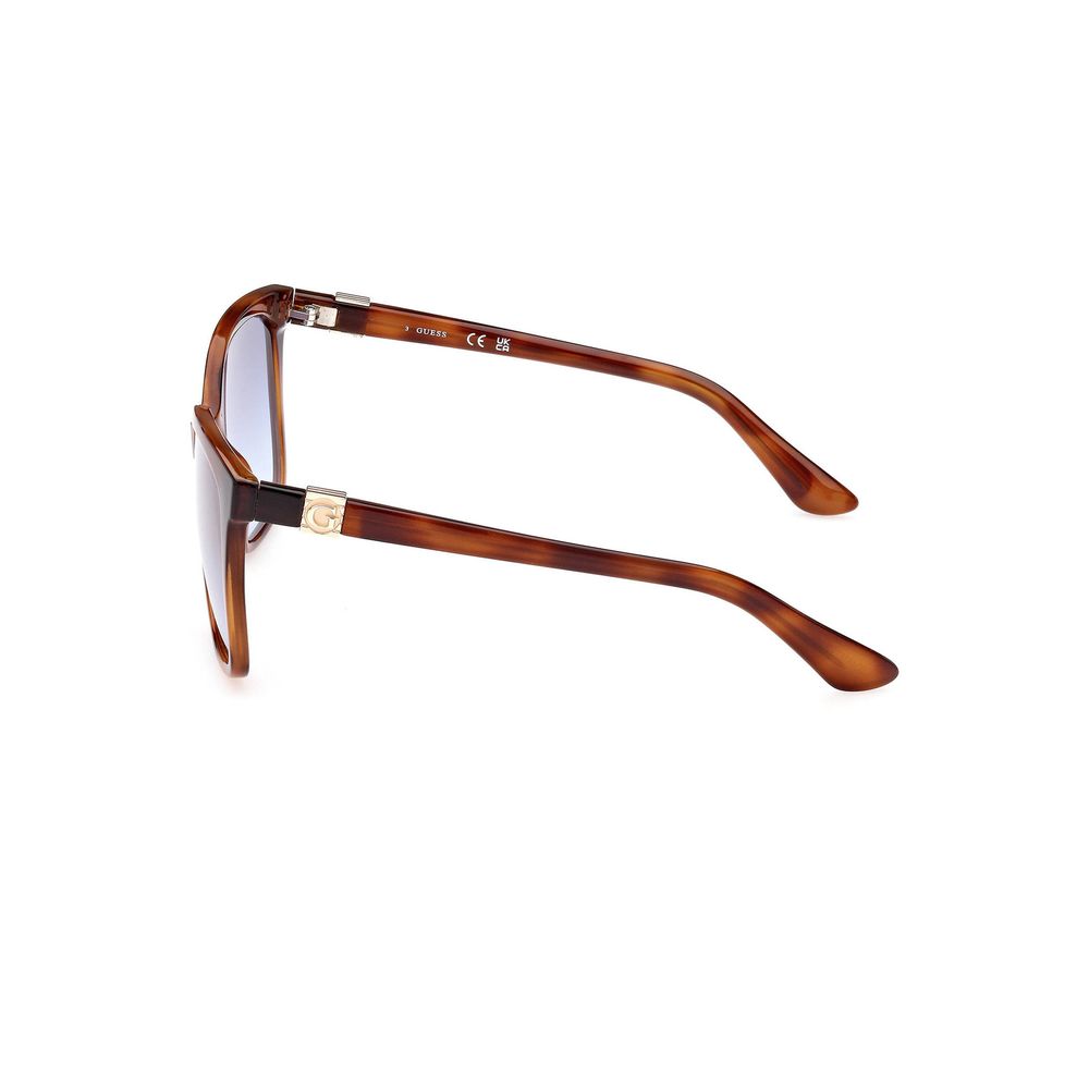 Guess Jeans Lunettes de soleil injectées pour femmes marron