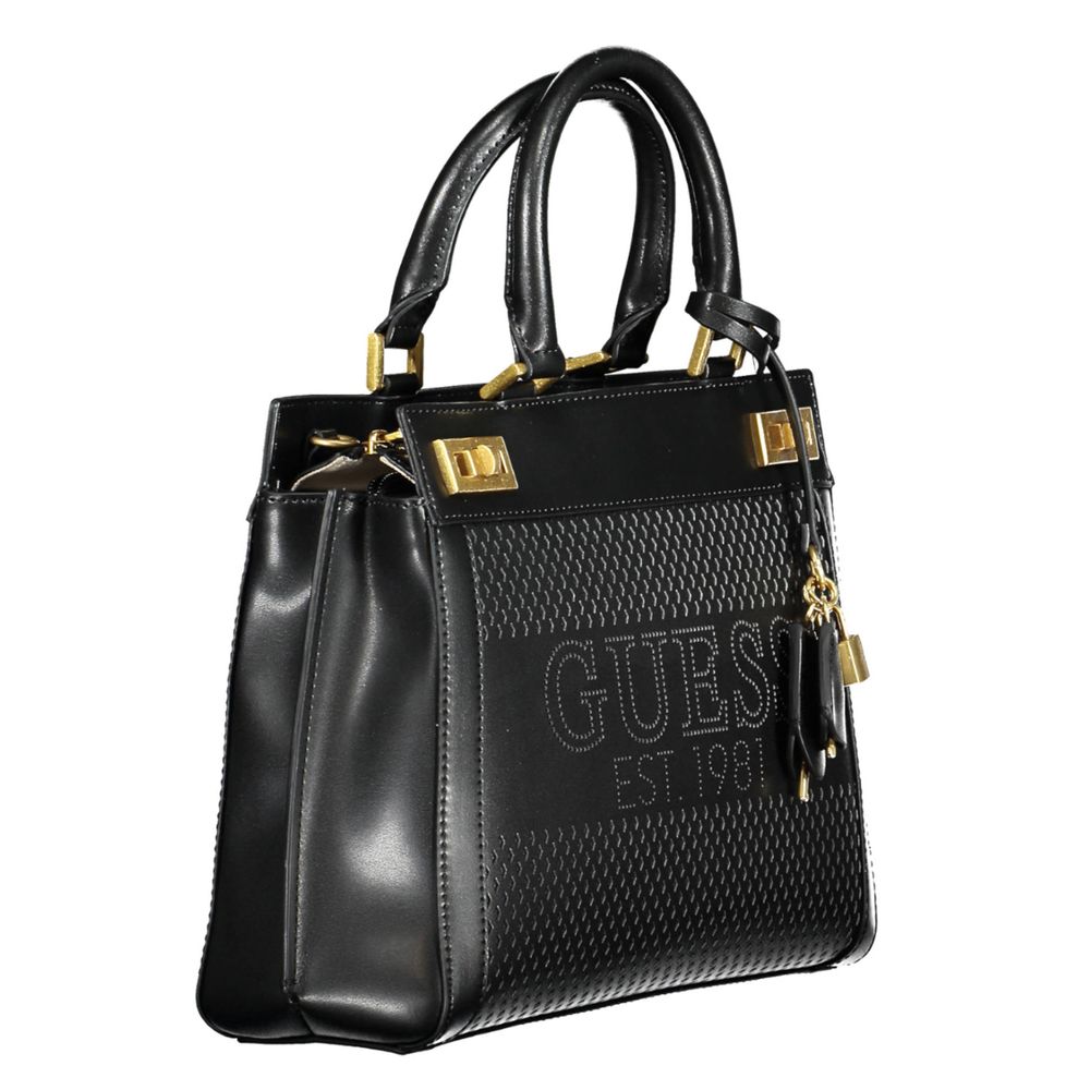 Guess Jeans Zwarte Polyethyleen Handtas