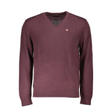 Pull en Laine Rouge Napapijri pour Homme