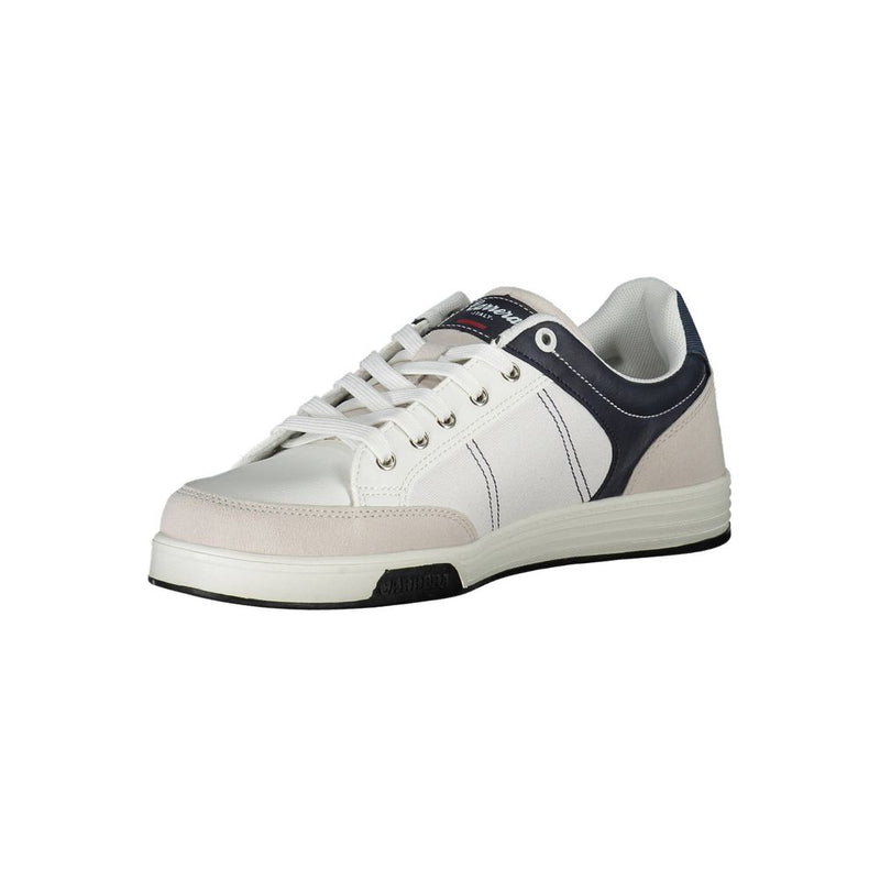 Carrera White Polyester Sneaker - Confort et Style