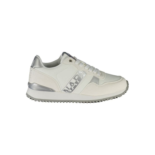 Napapijri witte polyester sneaker
