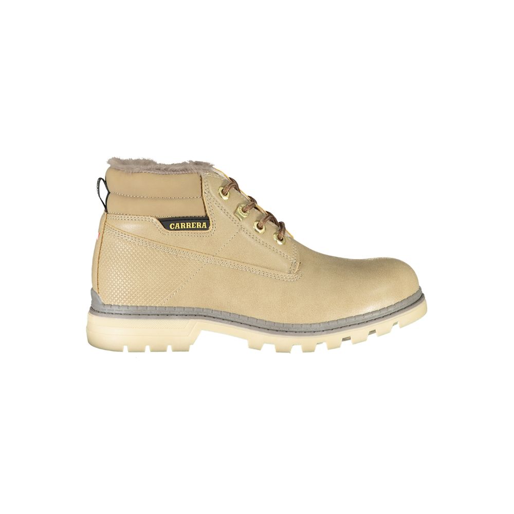 Bottes à lacets Beige Carrera pour Femmes - Élégance et Confort