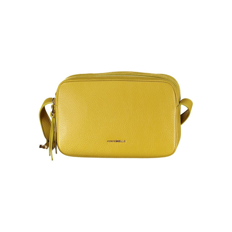 Coccinelle Green Leather Handbag - Élégance et Praticité