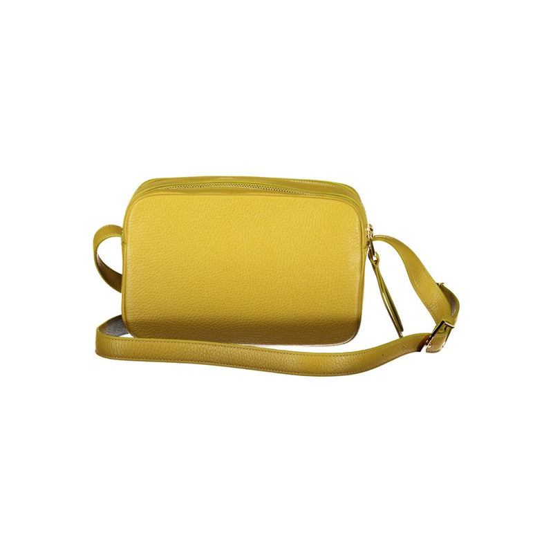 Coccinelle Green Leather Handbag - Élégance et Praticité