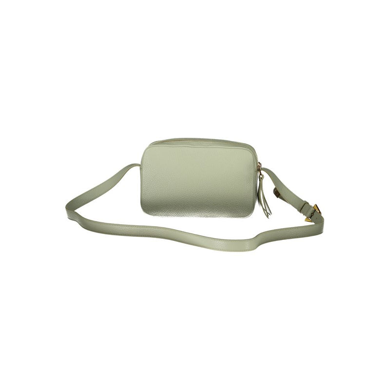 Coccinelle Green Leather Handbag - Élégance et Praticité