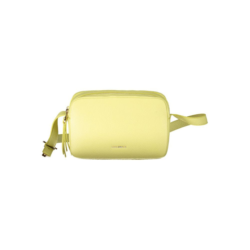 Coccinelle Sac à Main en Cuir Jaune - Élégant et Pratique