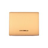 Coccinelle Porte-Monnaie en Cuir Orange - Accessoire Élégant et Pratique