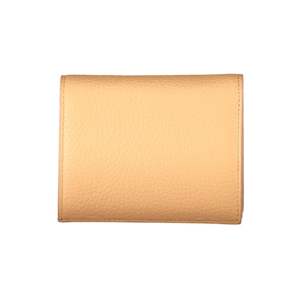 Coccinelle Orange Leather Wallet - Stylish & Functional