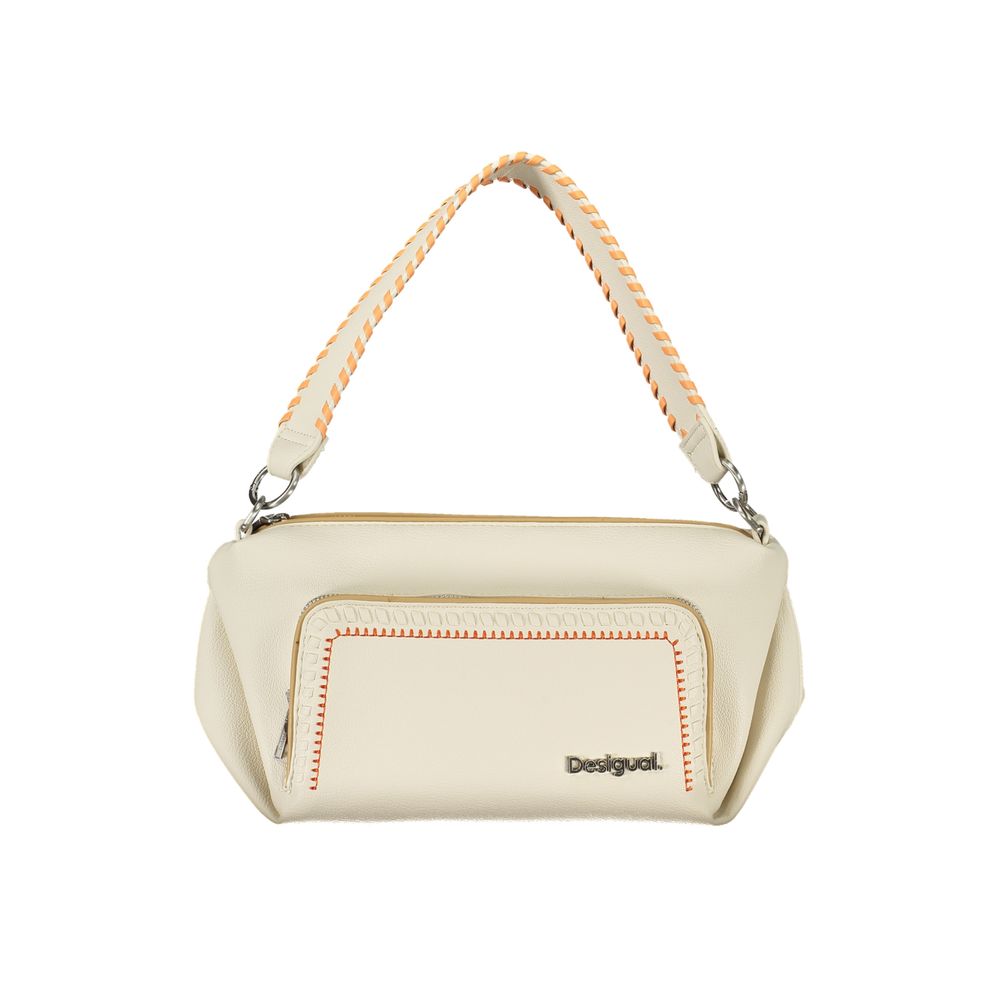 Sac à main Desigual en polyéthylène blanc - Élégant et fonctionnel