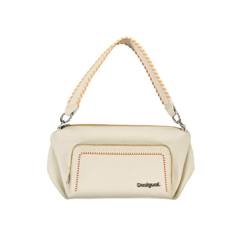 Sac à main Desigual en polyéthylène blanc - Élégant et fonctionnel