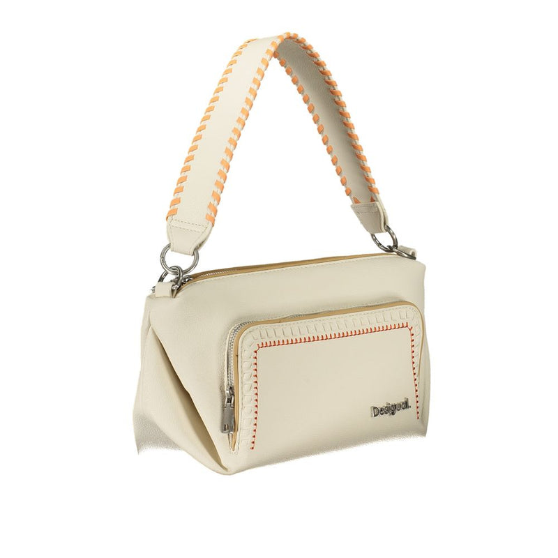 Sac à main Desigual en polyéthylène blanc - Élégant et fonctionnel