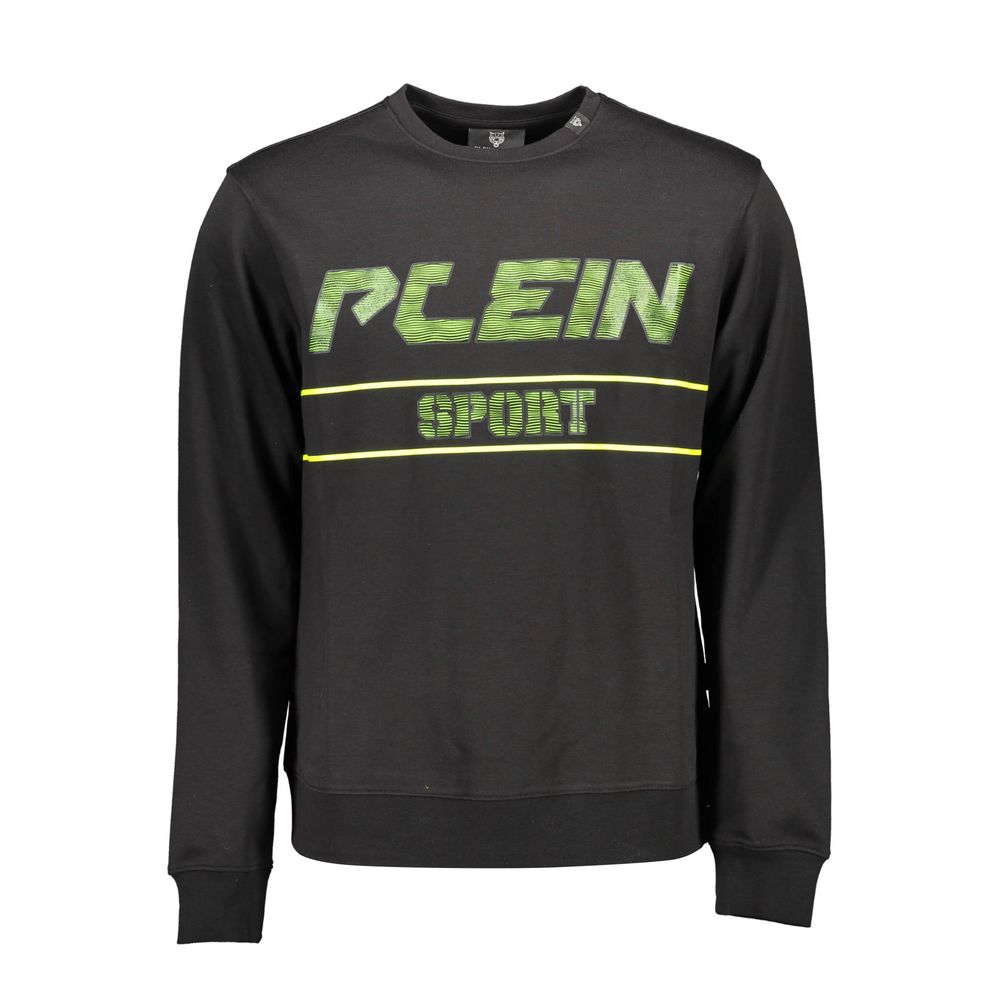 Sweatshirt Plein Sport Noir en Coton pour Homme