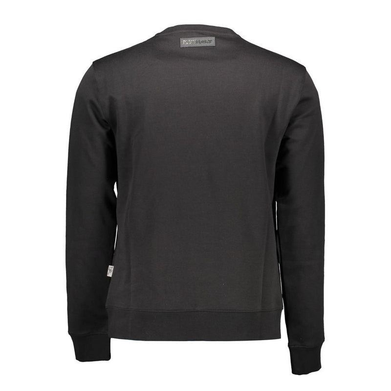 Sweatshirt Plein Sport Noir en Coton pour Homme