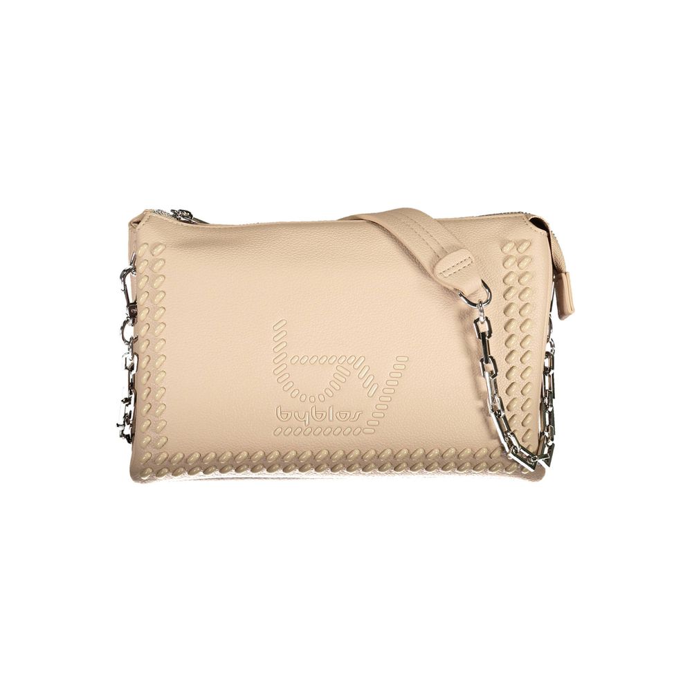Sac à main en polyéthylène beige BYBLOS - Élégant et polyvalent