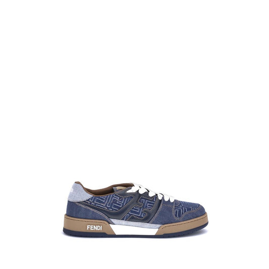 Sneakers en jean Fendi FF