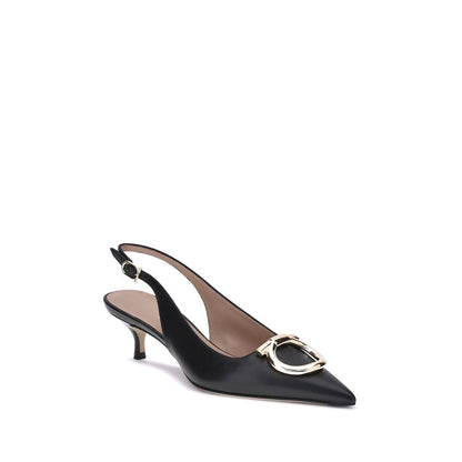 Escarpins à bout ouvert Gancini de Ferragamo