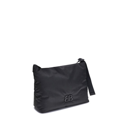 Balenciaga-schoudertas met logo