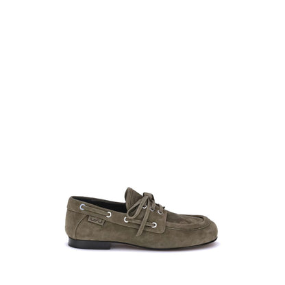 Proenza Schouler Suede Deck Loafers