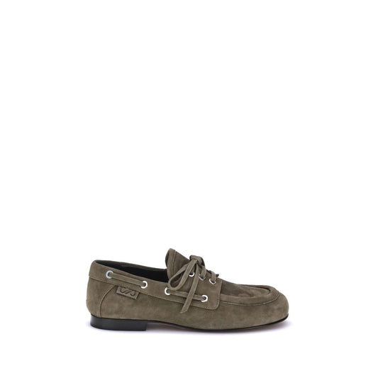 Proenza Schouler Suede Deck Loafers