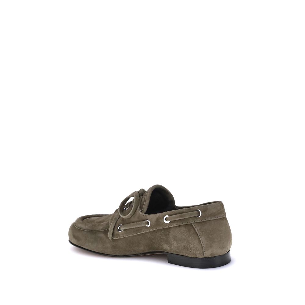 Proenza Schouler Suede Deck Loafers