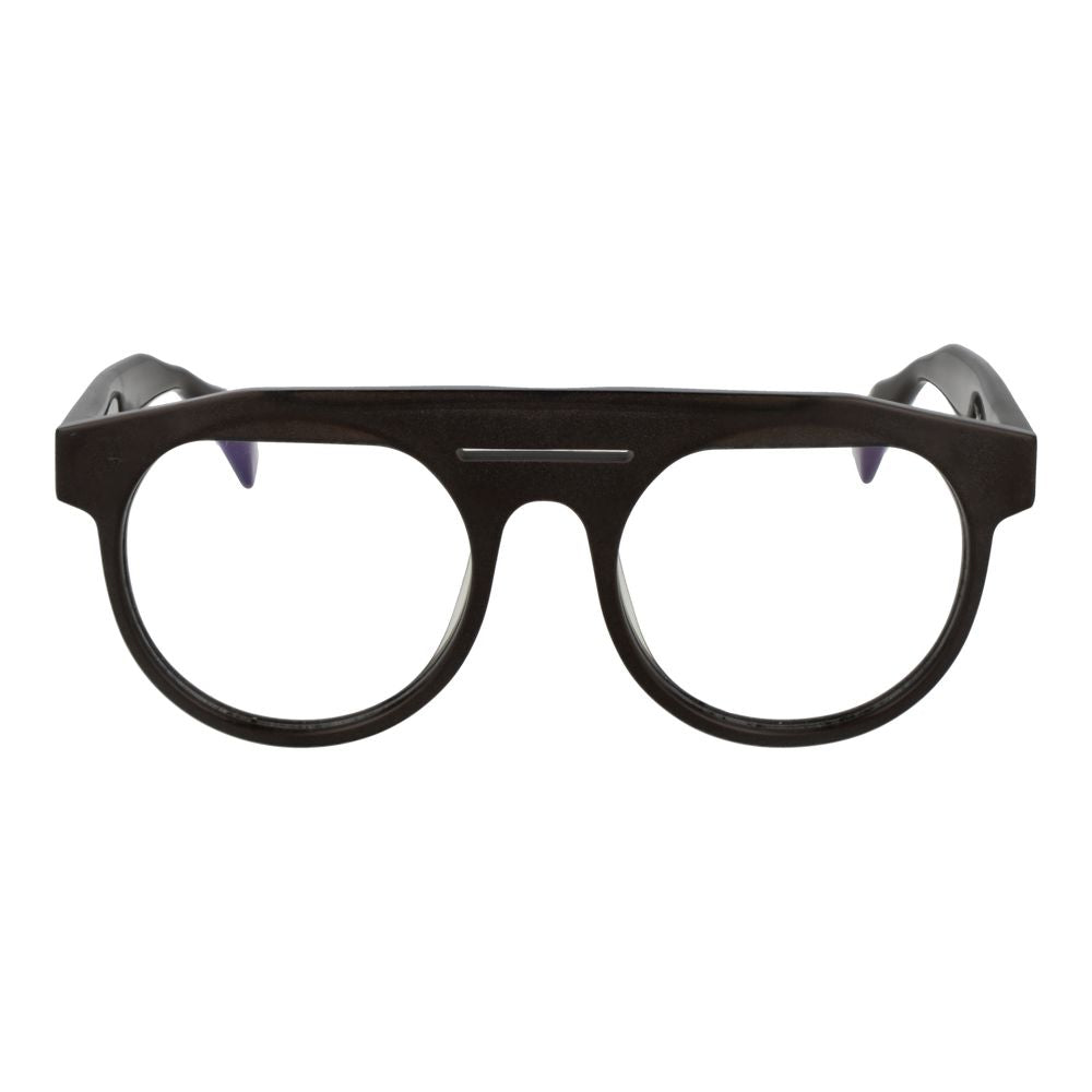 Yohji Yamamoto Monture de Lunettes pour Hommes en Acajou