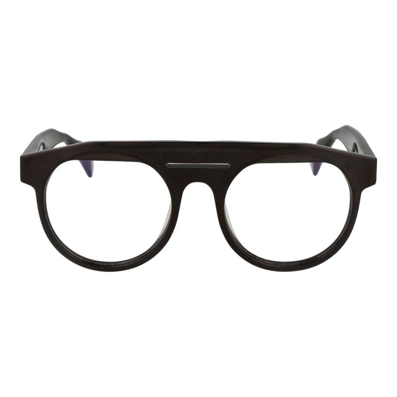 Yohji Yamamoto Monture de Lunettes pour Hommes en Acajou