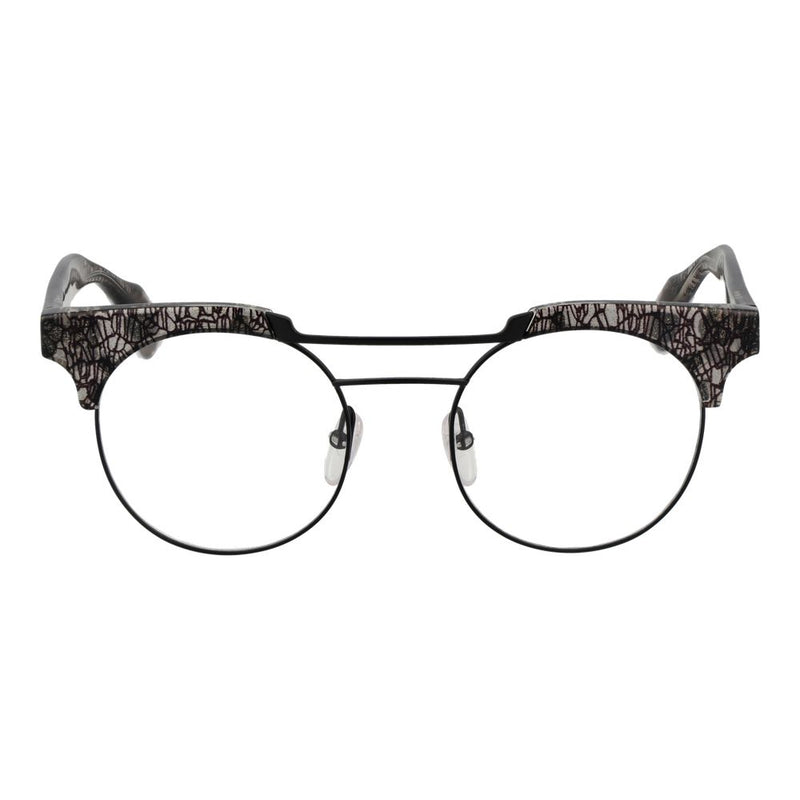 Yohji Yamamoto Black Women Glasses Frame - Élégance et Confort
