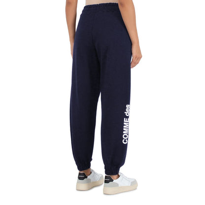 Pantalons de jogging en coton bleu pour femme Comme Des Fuckdown