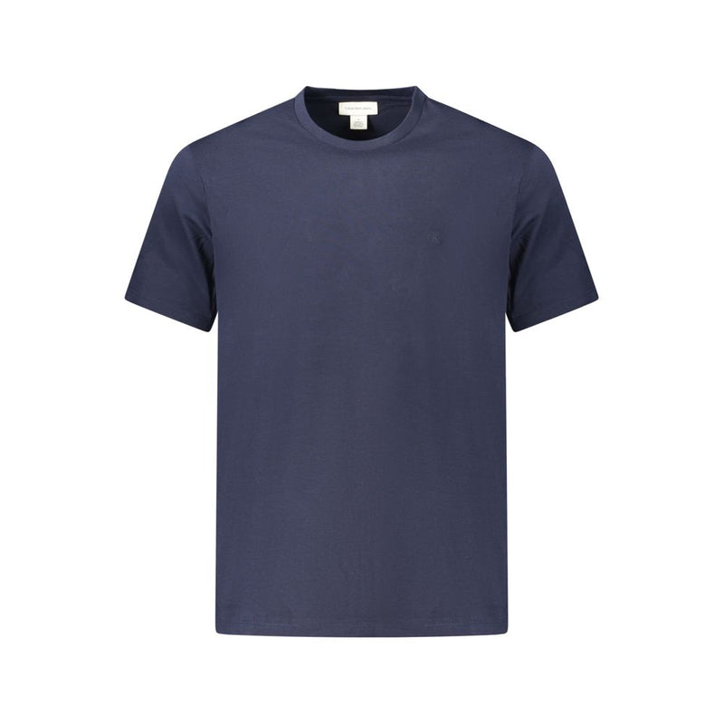 T-shirt en coton bleu Calvin Klein