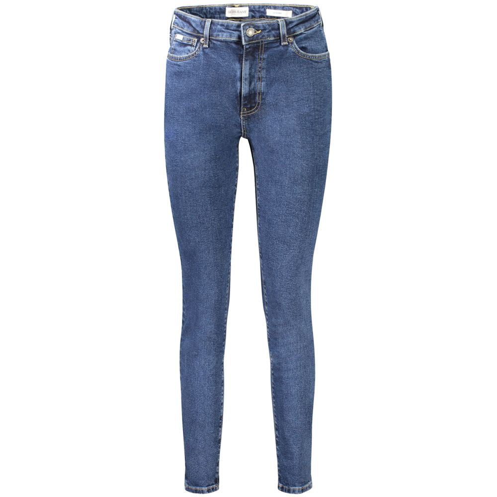 Guess Jeans G05 Skinny Jeans Femme Bleu en Coton