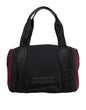 Sac de voyage à bandoulière Dolce & Gabbana noir bordeaux