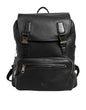 Sac à dos Palermo noir Dolce & Gabbana en cuir de veau martelé