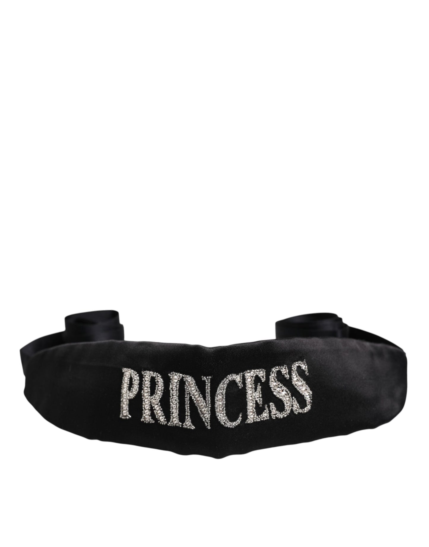 Ceinture tressée noire Princess Fantasy de Dolce & Gabbana