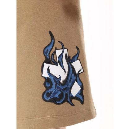 Comme Des Fuckdown Brown Cotton Short