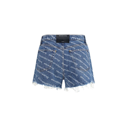 Shorts en jean Alexander Wang Bite