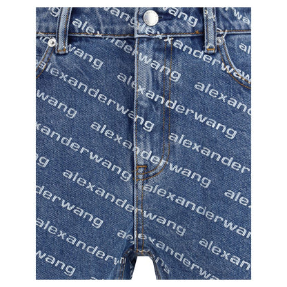 Shorts en jean Alexander Wang Bite