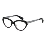 Yohji Yamamoto Black Unisex Glasses Frame - Sophisticated Eyewear